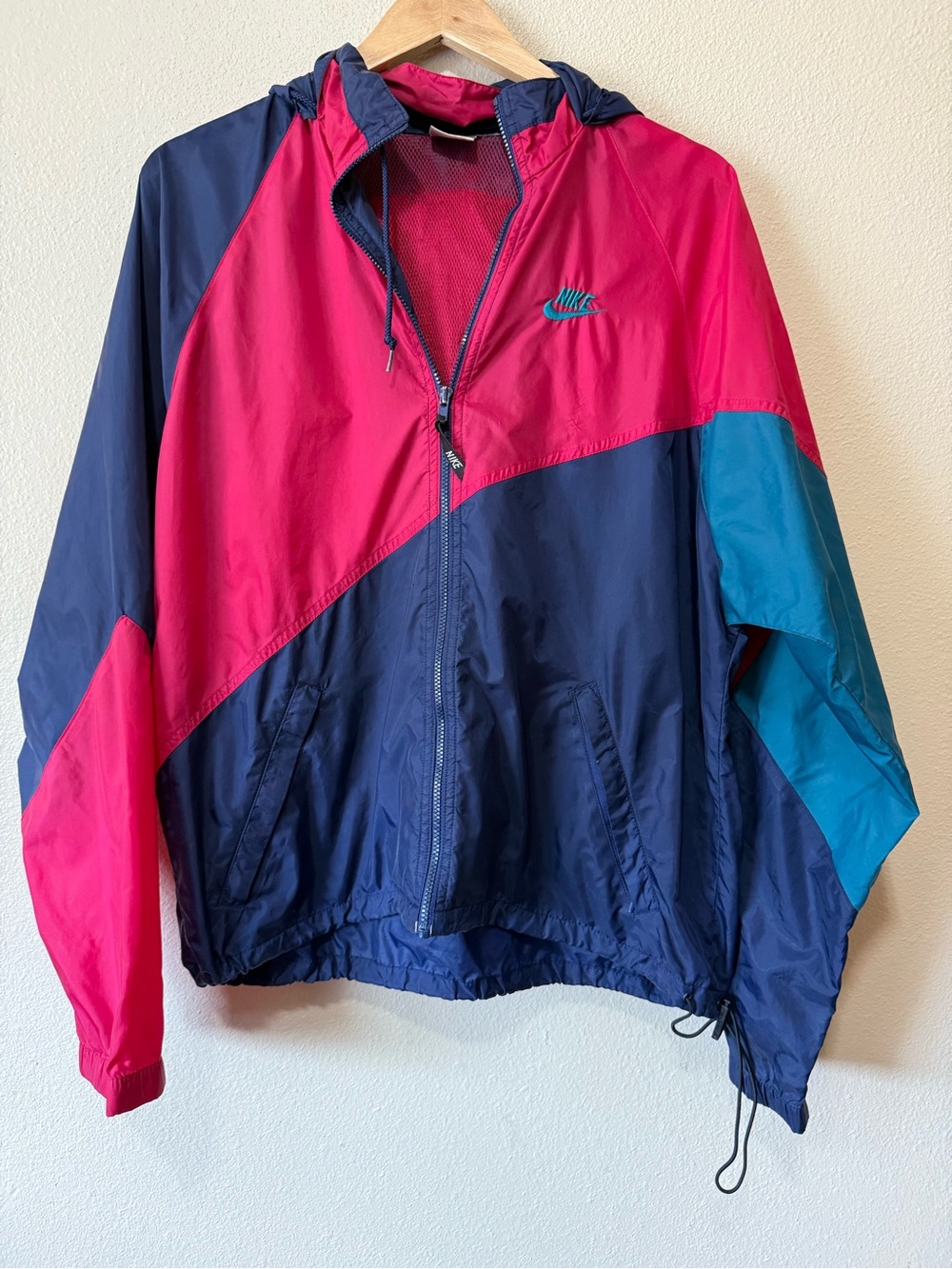 Nike Vintage M Colorblock Windbreaker Jacket